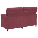 vidaXL Pohovka 100% polyester, kovový rám, MDF, Preglejka – Obrázok 5
