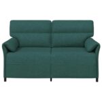vidaXL Pohovka 100% polyester, kovový rám, MDF, Preglejka – Obrázok 3