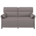 vidaXL Pohovka 100% polyester, kovový rám, MDF, Preglejka – Obrázok 3