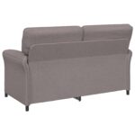 vidaXL Pohovka 100% polyester, kovový rám, MDF, Preglejka – Obrázok 5