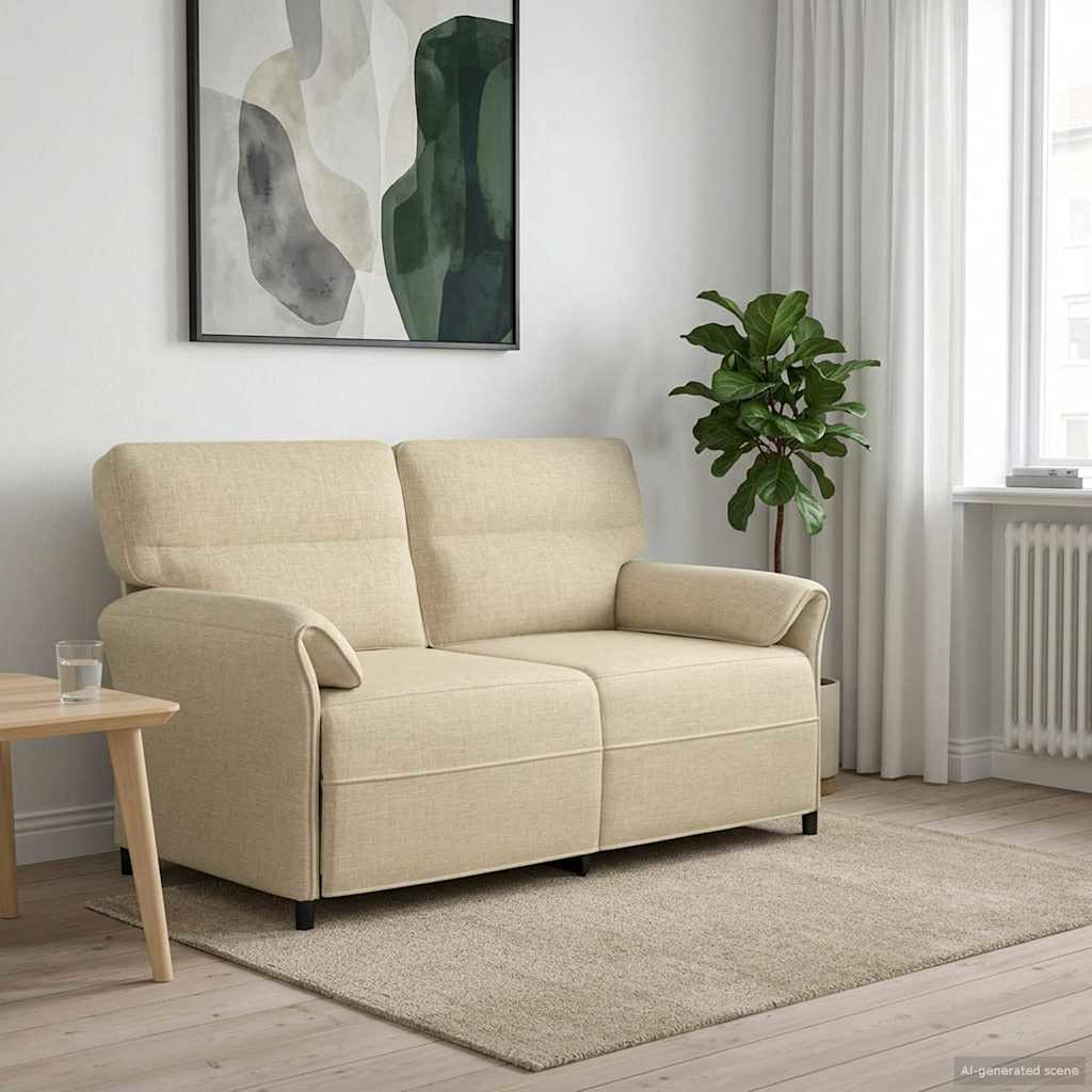 42033904_1.jpg vidaXL Pohovka 100% polyester, kovový rám, MDF, Preglejka – Obrázok 1