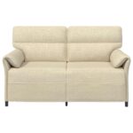 vidaXL Pohovka 100% polyester, kovový rám, MDF, Preglejka – Obrázok 3