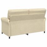 vidaXL Pohovka 100% polyester, kovový rám, MDF, Preglejka – Obrázok 5