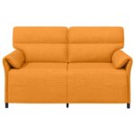 vidaXL Pohovka 100% polyester, kovový rám, MDF, Preglejka – Obrázok 3