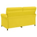 vidaXL Pohovka 100% polyester, kovový rám, MDF, Preglejka – Obrázok 5