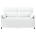 vidaXL Pohovka 100% polyester, kovový rám, MDF, Preglejka – Obrázok 3