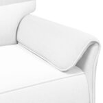 vidaXL Pohovka 100% polyester, kovový rám, MDF, Preglejka – Obrázok 6