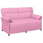 vidaXL Pohovka 100% polyester, kovový rám, MDF, Preglejka – Obrázok 2