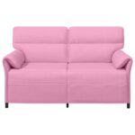 vidaXL Pohovka 100% polyester, kovový rám, MDF, Preglejka – Obrázok 3