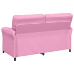 vidaXL Pohovka 100% polyester, kovový rám, MDF, Preglejka – Obrázok 5