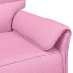 vidaXL Pohovka 100% polyester, kovový rám, MDF, Preglejka – Obrázok 6