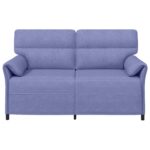 vidaXL Pohovka 100% polyester, kovový rám, MDF, Preglejka – Obrázok 3