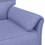 vidaXL Pohovka 100% polyester, kovový rám, MDF, Preglejka – Obrázok 6