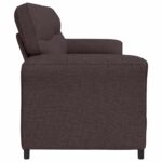 vidaXL Pohovka 100% polyester, kovový rám, MDF, Preglejka – Obrázok 4
