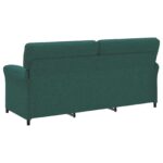 vidaXL Pohovka 100% polyester, kovový rám, MDF, Preglejka – Obrázok 5