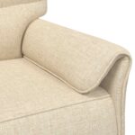 vidaXL Pohovka 100% polyester, kovový rám, MDF, Preglejka – Obrázok 6