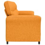 vidaXL Pohovka 100% polyester, kovový rám, MDF, Preglejka – Obrázok 4
