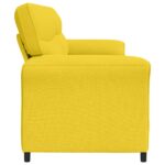 vidaXL Pohovka 100% polyester, kovový rám, MDF, Preglejka – Obrázok 4