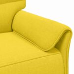 vidaXL Pohovka 100% polyester, kovový rám, MDF, Preglejka – Obrázok 6