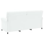 vidaXL Pohovka 100% polyester, kovový rám, MDF, Preglejka – Obrázok 5