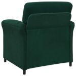 vidaXL 1-miestny gauč Tmavozelená 88 x 83 x 95 cm Zamat – Obrázok 5