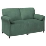 vidaXL 2-miestna pohovka Morská zelená 158 x 83 x 95 cm Zamat – Obrázok 2