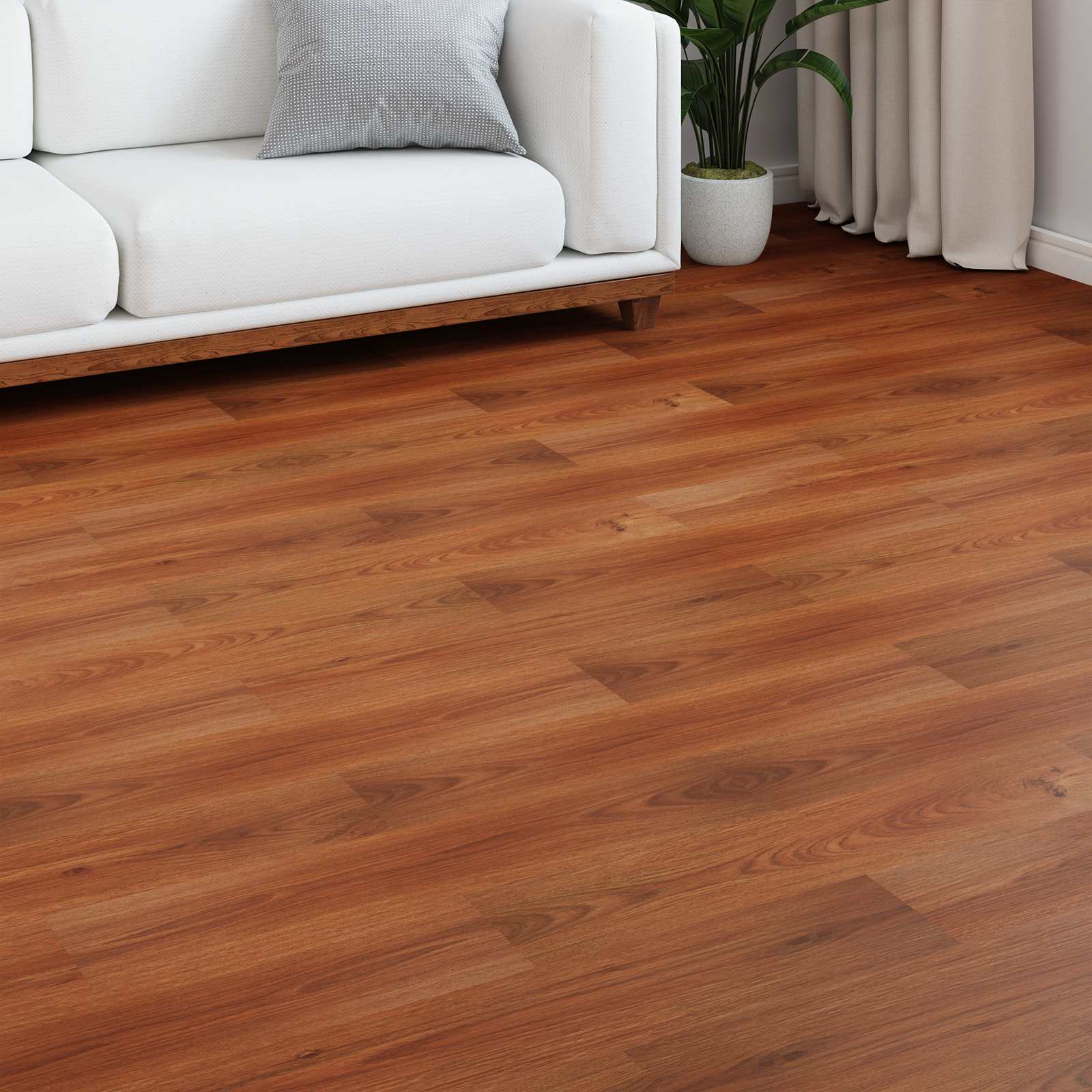 42034082_1.jpg vidaXL Laminátová podlaha 5 pcs Medová Hnedá 101 x 20 x 0,8 cm – Obrázok 1