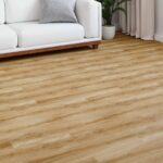 vidaXL Laminátová podlaha 5 pcs Rustikálna hnedá 101 x 20 x 0,8 cm