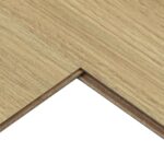 vidaXL Laminátová podlaha 5 pcs Bledá smotanová 101 x 20 x 0,8 cm – Obrázok 3