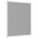 vidaXL Hmyzová sieť na okná Biela 110 x 130 cm Hliník a sklolaminát – Obrázok 4