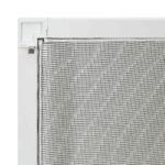 vidaXL Hmyzová sieť na okná Biela 120 x 140 cm Hliník a sklolaminát – Obrázok 7