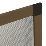 vidaXL Hmyzová sieť na okná Hnedá 110 x 130 cm Hliník a sklolaminát – Obrázok 6