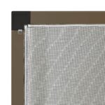 vidaXL Hmyzová sieť na okná Hnedá 110 x 130 cm Hliník a sklolaminát – Obrázok 7