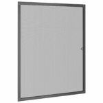 vidaXL Hmyzová sieť na okná Antracit 130 x 150 cm Hliník a sklolaminát – Obrázok 2