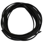 vidaXL Kožený remienok Čierna 500 x 0,4 cm Koža – Obrázok 3