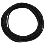 vidaXL Kožený remienok Čierna 1000 x 0,6 cm Koža – Obrázok 3