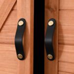 vidaXL Kožený remienok Čierna 1000 x 2 cm Koža – Obrázok 6