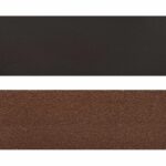 vidaXL Kožený remienok Tmavohnedá 200 x 4 cm Koža – Obrázok 7