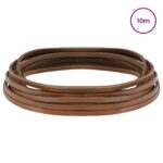 vidaXL Kožený remienok Hnedá 1000 x 0,4 cm Koža – Obrázok 2