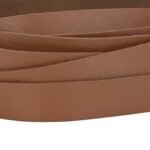 vidaXL Kožený remienok Hnedá 200 x 2 cm Koža – Obrázok 4