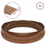 vidaXL Kožený remienok Hnedá 200 x 2 cm Koža – Obrázok 8