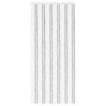 vidaXL Záves proti hmyzu z chenille Svetlo šedá a biela 100 x 230 cm – Obrázok 3