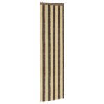 vidaXL Záves proti hmyzu z chenille Tmavohnedá a béžová 56 x 200 cm – Obrázok 2