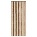 vidaXL Záves proti hmyzu z chenille Hnedá a béžová 90 x 220 cm 100% PP – Obrázok 3