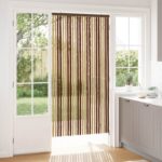 vidaXL Záves proti hmyzu z chenille Hnedá a béžová 100 x 200 cm