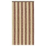 vidaXL Záves proti hmyzu z chenille Hnedá a béžová 100 x 200 cm – Obrázok 3