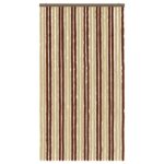 vidaXL Záves proti hmyzu z chenille Hnedá a béžová 118 x 220 cm – Obrázok 3