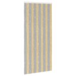 vidaXL Záves proti hmyzu z chenille Šedá a béžová 100 x 220 cm 100% PP – Obrázok 2