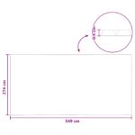 vidaXL Solárny kryt bazéna vysoká kvalita 549 x 274 cm 200 μm – Obrázok 7