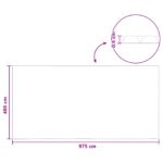 vidaXL Solárny kryt bazéna vysoká kvalita 975 x 488 cm 200 μm – Obrázok 7